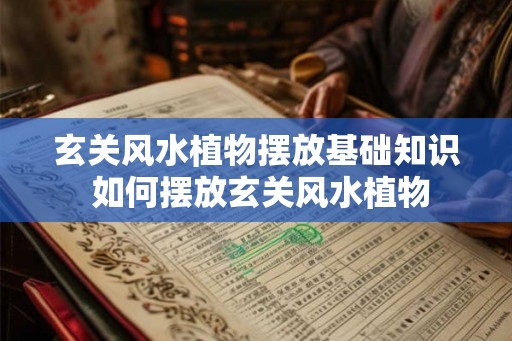 玄关风水植物摆放基础知识 如何摆放玄关风水植物