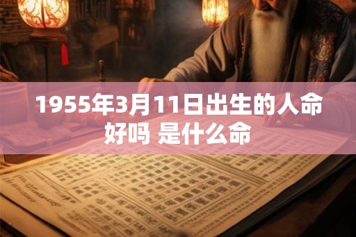 1955年3月11日出生的人命好吗 是什么命