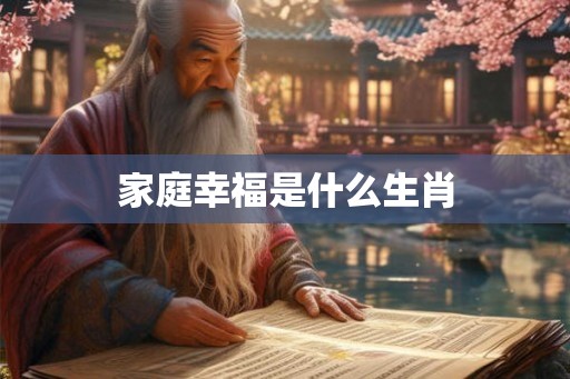 家庭幸福是什么生肖 家庭幸福是什么生肖