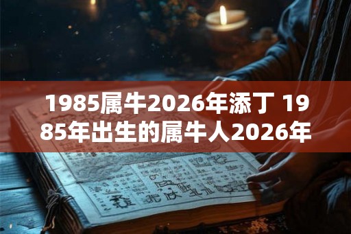 1985属牛2026年添丁 1985年出生的属牛人2026年会有宝宝吗 1985属牛2026年添丁 1985年出生的属牛人2026年会有宝宝吗