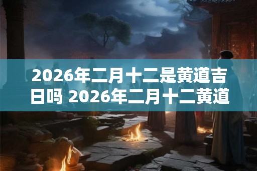 2026年二月十二是黄道吉日吗 2026年二月十二黄道吉日 2026年二月十二是黄道吉日吗 2026年二月十二黄道吉日