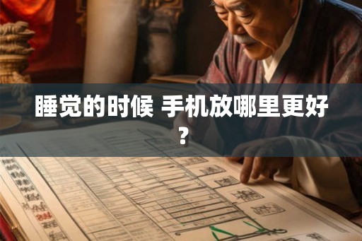 睡觉的时候 手机放哪里更好？
