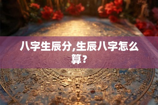 八字生辰分,生辰八字怎么算？