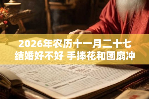 2026年农历十一月二十七结婚好不好 手捧花和团扇冲突吗