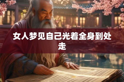 女人梦见自己光着全身到处走