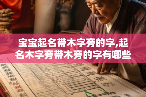 宝宝起名带木字旁的字,起名木字旁带木旁的字有哪些 宝宝起名带木字旁的字,起名木字旁带木旁的字有哪些