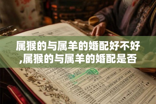 属猴的与属羊的婚配好不好,属猴的与属羊的婚配是否好？