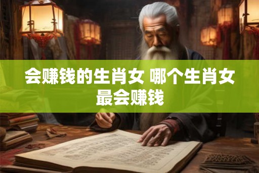 会赚钱的生肖女 哪个生肖女最会赚钱