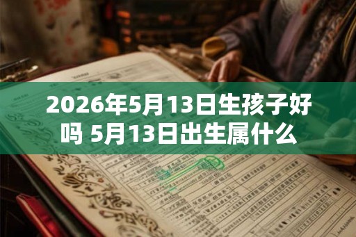 2026年5月13日生孩子好吗 5月13日出生属什么