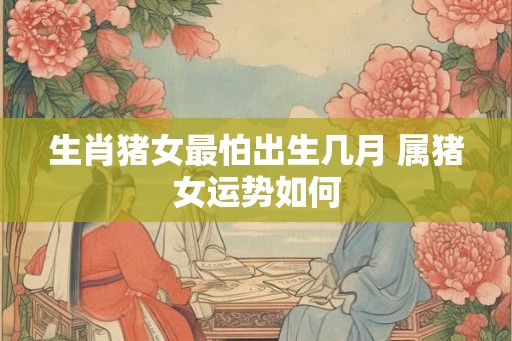 生肖猪女最怕出生几月 属猪女运势如何