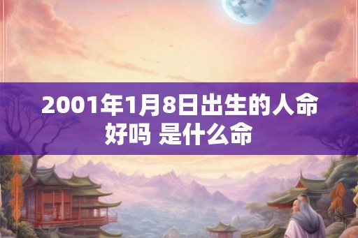 2001年1月8日出生的人命好吗 是什么命