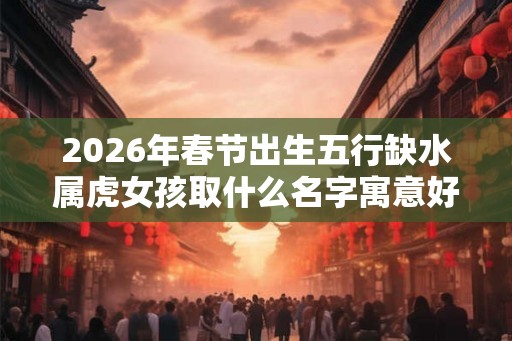 2026年春节出生五行缺水属虎女孩取什么名字寓意好
