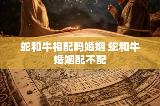 蛇和牛相配吗婚姻 蛇和牛婚姻配不配 蛇和牛相配吗婚姻 蛇和牛婚姻配不配