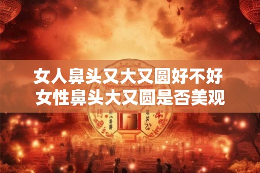 女人鼻头又大又圆好不好 女性鼻头大又圆是否美观