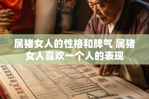 属猪女人的性格和脾气 属猪女人喜欢一个人的表现