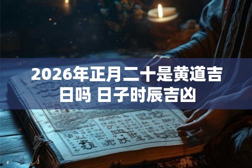 2026年正月二十是黄道吉日吗 日子时辰吉凶 2026年正月二十是黄道吉日吗 日子时辰吉凶