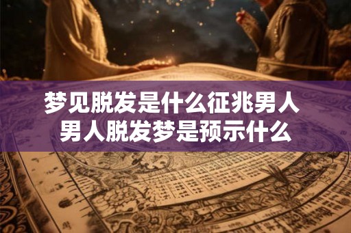 梦见脱发是什么征兆男人 男人脱发梦是预示什么