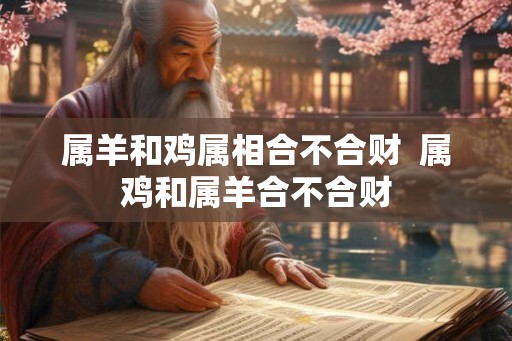 属羊和鸡属相合不合财  属鸡和属羊合不合财