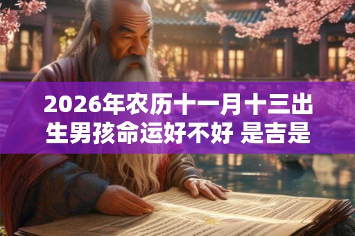 2026年农历十一月十三出生男孩命运好不好 是吉是凶 2026年农历十一月十三出生男孩命运好不好 是吉是凶