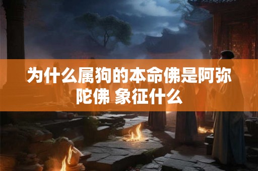 为什么属狗的本命佛是阿弥陀佛 象征什么