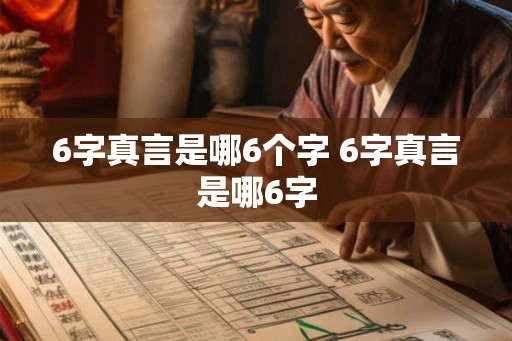 6字真言是哪6个字 6字真言是哪6字 6字真言是哪6个字 6字真言是哪6字