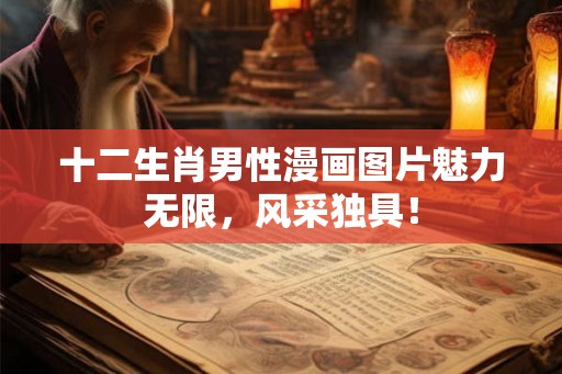 十二生肖男性漫画图片魅力无限，风采独具！