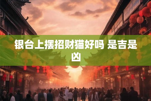 银台上摆招财猫好吗 是吉是凶
