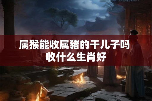 属猴能收属猪的干儿子吗 收什么生肖好