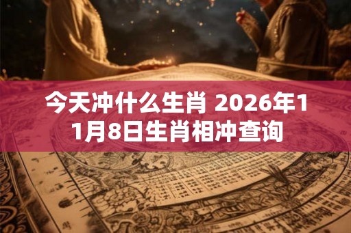 今天冲什么生肖 2026年11月8日生肖相冲查询