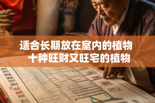 适合长期放在室内的植物  十种旺财又旺宅的植物