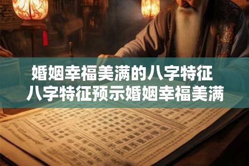 婚姻幸福美满的八字特征 八字特征预示婚姻幸福美满 婚姻幸福美满的八字特征 八字特征预示婚姻幸福美满