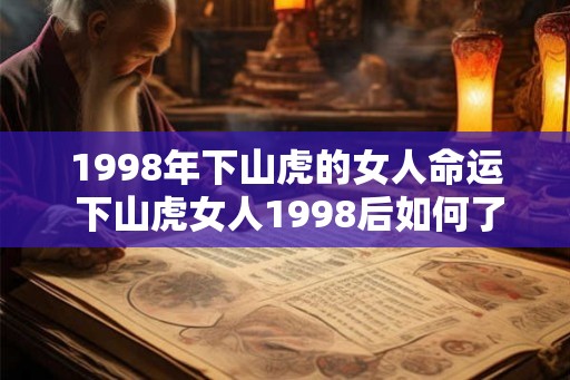 1998年下山虎的女人命运 下山虎女人1998后如何了