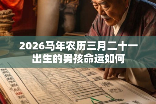2026马年农历三月二十一出生的男孩命运如何