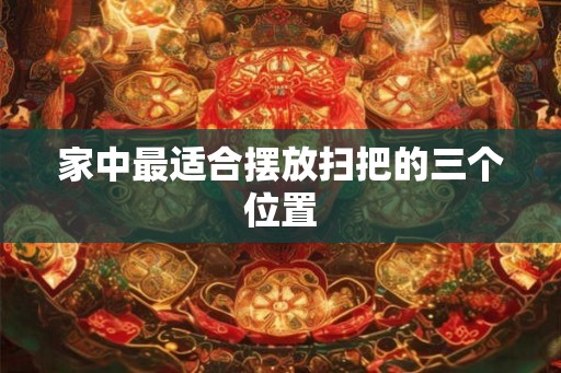 家中最适合摆放扫把的三个位置 家中最适合摆放扫把的三个位置
