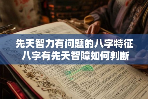 先天智力有问题的八字特征 八字有先天智障如何判断 先天智力有问题的八字特征 八字有先天智障如何判断