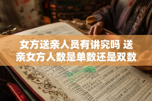 女方送亲人员有讲究吗 送亲女方人数是单数还是双数