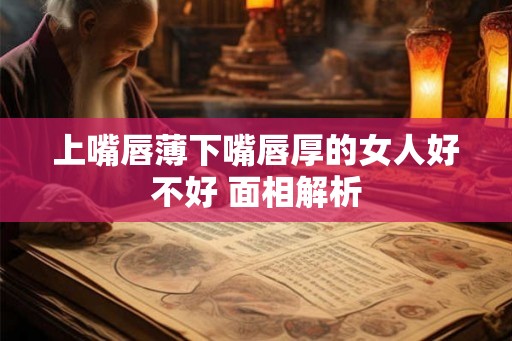 上嘴唇薄下嘴唇厚的女人好不好 面相解析 上嘴唇薄下嘴唇厚的女人好不好 面相解析
