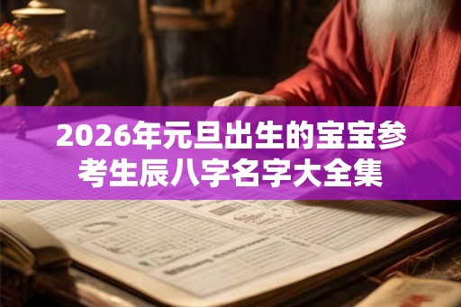 2026年元旦出生的宝宝参考生辰八字名字大全集