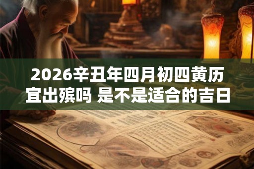 2026辛丑年四月初四黄历宜出殡吗 是不是适合的吉日