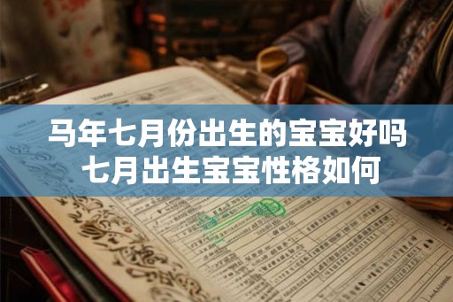 马年七月份出生的宝宝好吗 七月出生宝宝性格如何