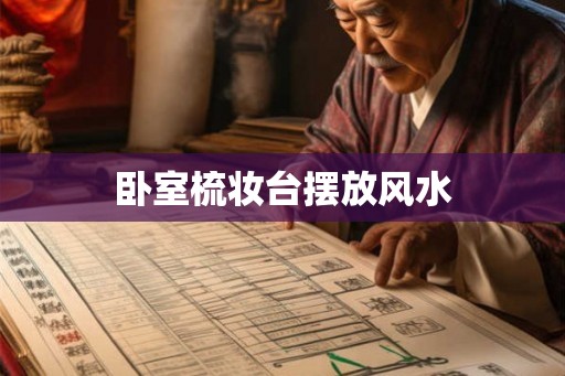 卧室梳妆台摆放风水