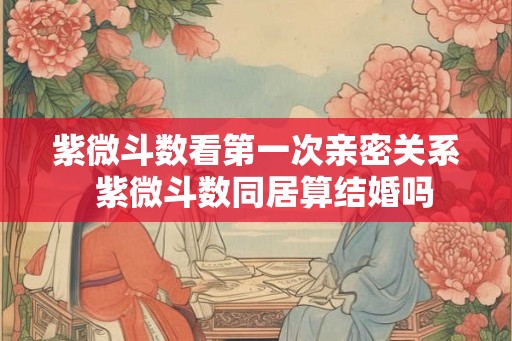 紫微斗数看第一次亲密关系  紫微斗数同居算结婚吗