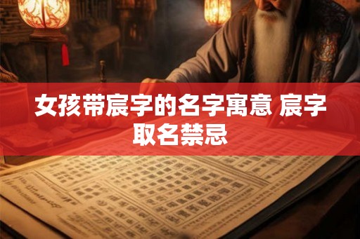 女孩带宸字的名字寓意 宸字取名禁忌 女孩带宸字的名字寓意 宸字取名禁忌