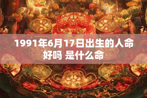 1991年6月17日出生的人命好吗 是什么命 1991年6月17日出生的人命好吗 是什么命