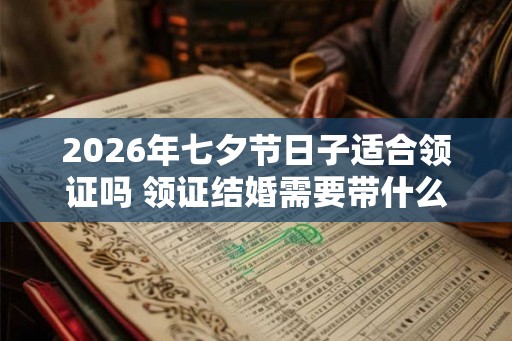 2026年七夕节日子适合领证吗 领证结婚需要带什么证明