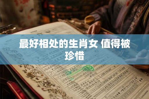 最好相处的生肖女 值得被珍惜