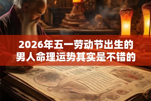 2026年五一劳动节出生的男人命理运势其实是不错的