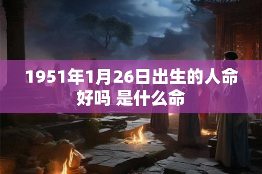 1951年1月26日出生的人命好吗 是什么命 1951年1月26日出生的人命好吗 是什么命