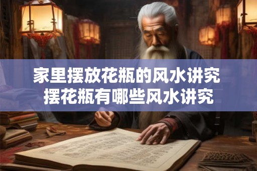 家里摆放花瓶的风水讲究 摆花瓶有哪些风水讲究