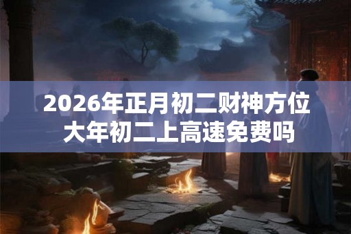 2026年正月初二财神方位 大年初二上高速免费吗 2026年正月初二财神方位 大年初二上高速免费吗